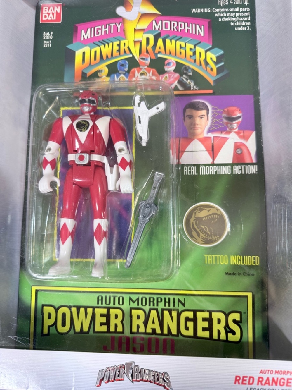 Bandai Power Ranger Red Ranger Jason Legacy Collection New - Picture 9 of 10